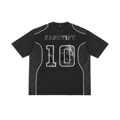 Hebrews 10:10 Abstract Athletic T-shirt