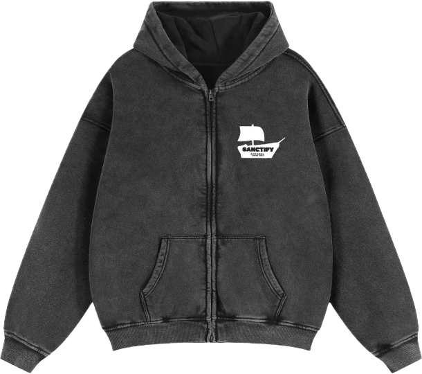 He controls the Waters Zip Up Hoodie