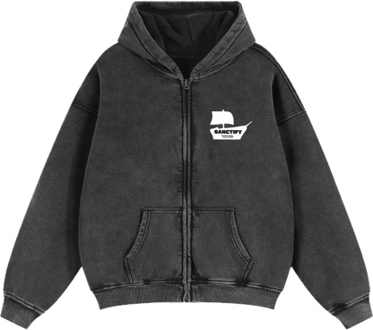 He controls the Waters Zip Up Hoodie