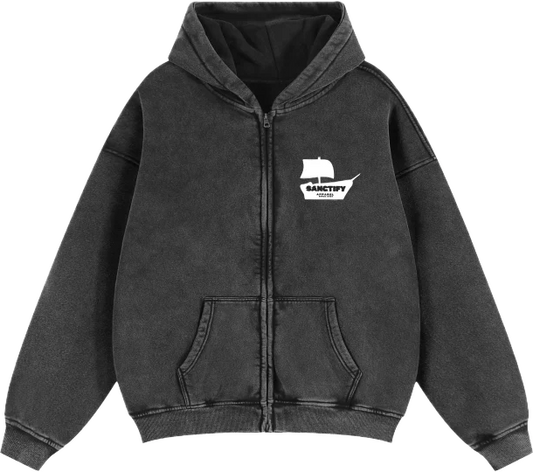 He controls the Waters Zip Up Hoodie