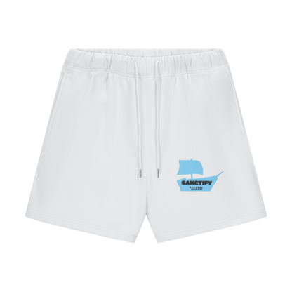 Streetwear Unisex Heavyweight 460G Fleece Loose Fit Shorts